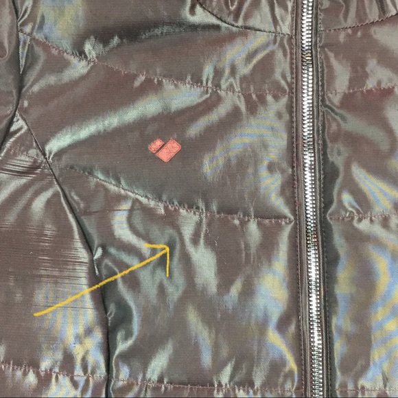 Obermeyer Puffer Iridescent Brown Coat Jacket - Picture 14 of 14